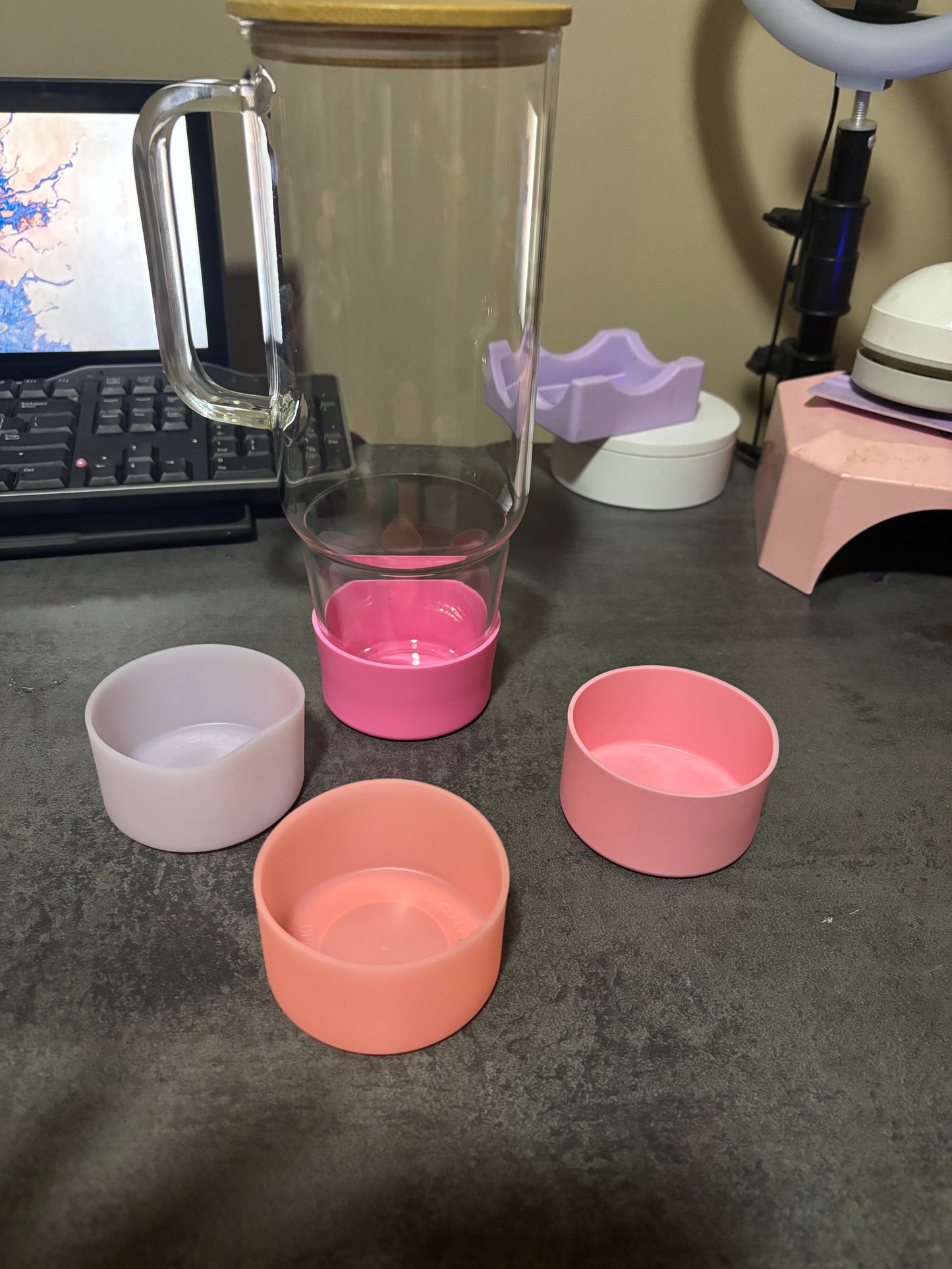 40oz Glass Tumbler