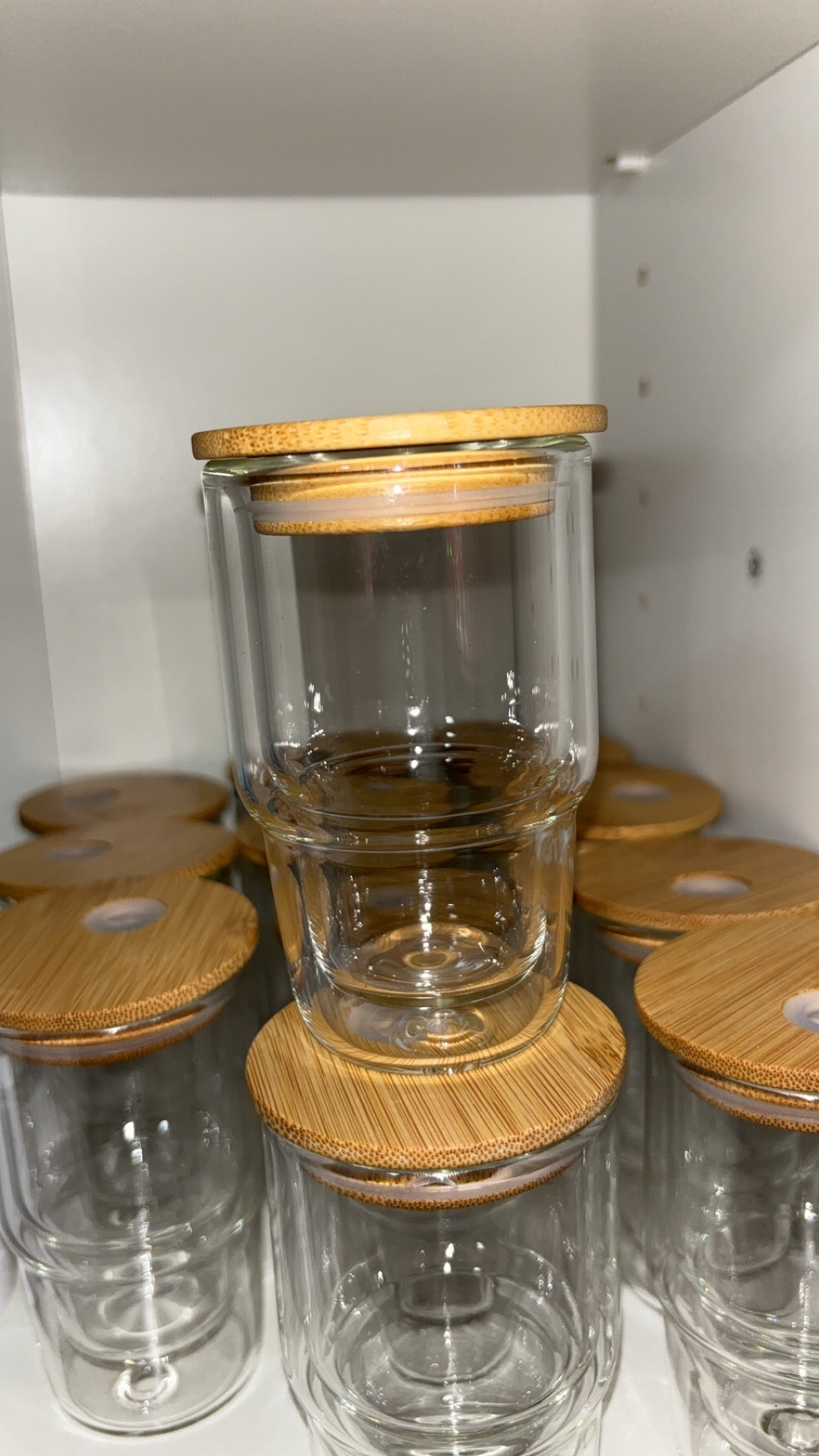 4oz Glass Shot Glass ( SNOWGLOBE )