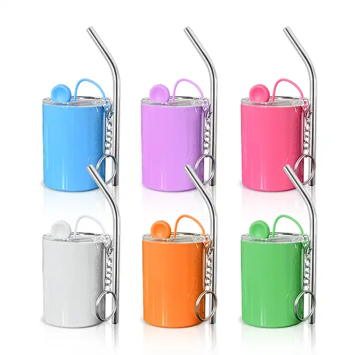 3oz Shot Glasses with Keychain