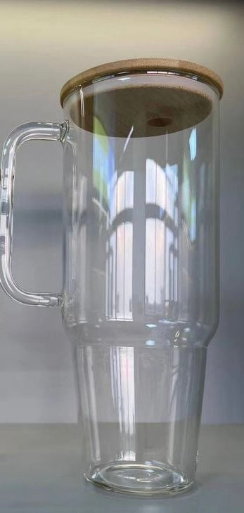 40oz Glass Tumbler