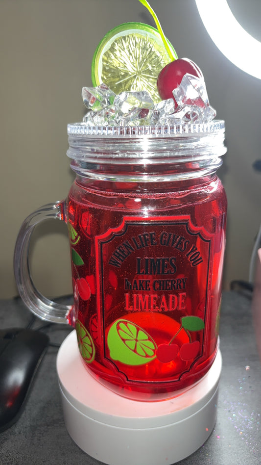 Life Gives You Limes.. Make Cherry Limeade