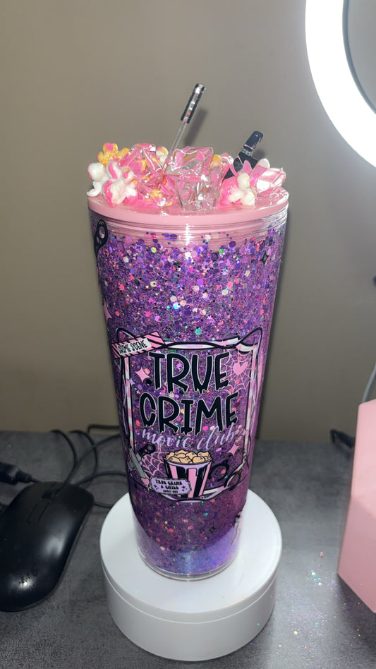 24oz Acrylic True Crime Tumbler