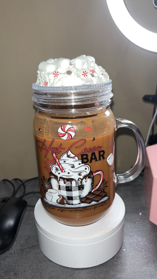 Hot Chocolate Mason Jar