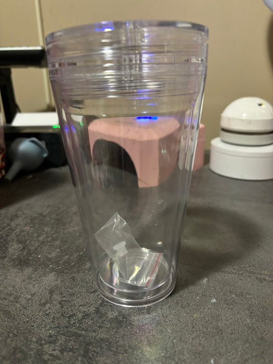 16oz Acrylic Tumbler (Snowglobe)