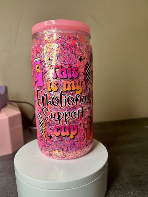 16oz Emotional Support Cup