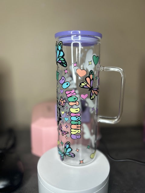 20oz Vibe on DND Glass Cup