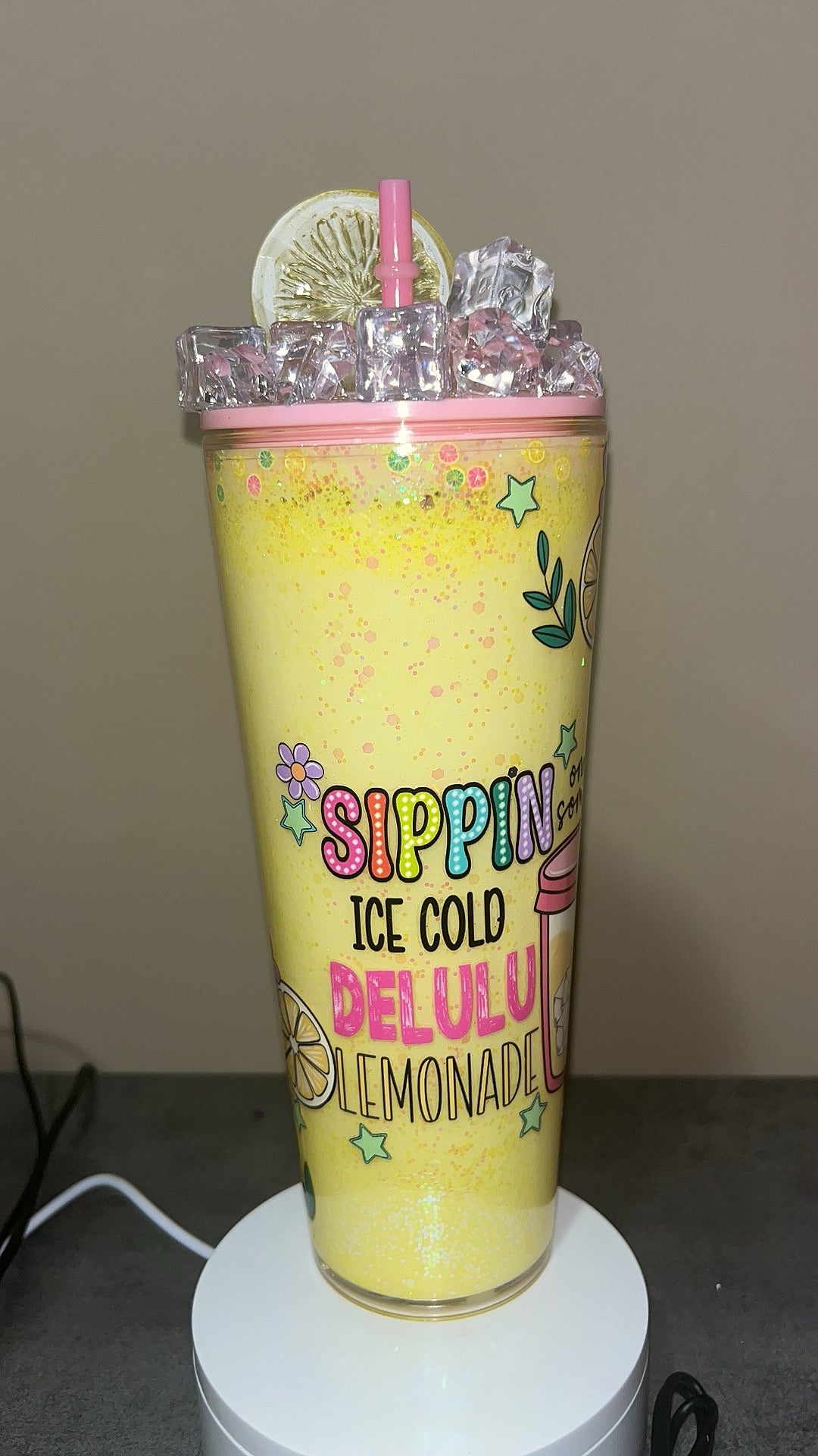 24oz Acrylic Lemonade Tumbler